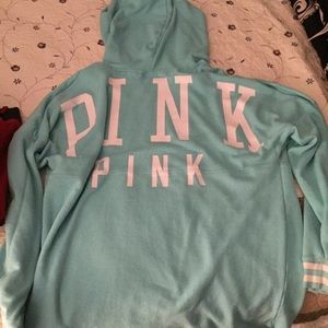 Pink hoodie